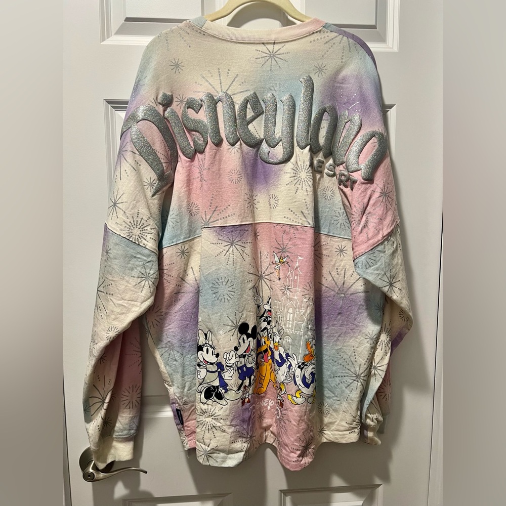 EUC Disney Parks Disneyland 100 Years of Wonder Spirit Jersey, Sz XL - Picture 3 of 6